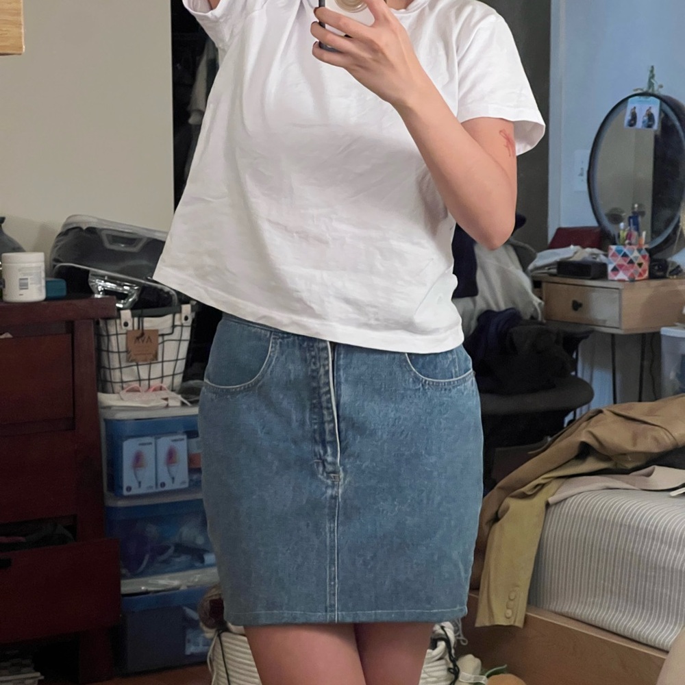 Denim Skirt